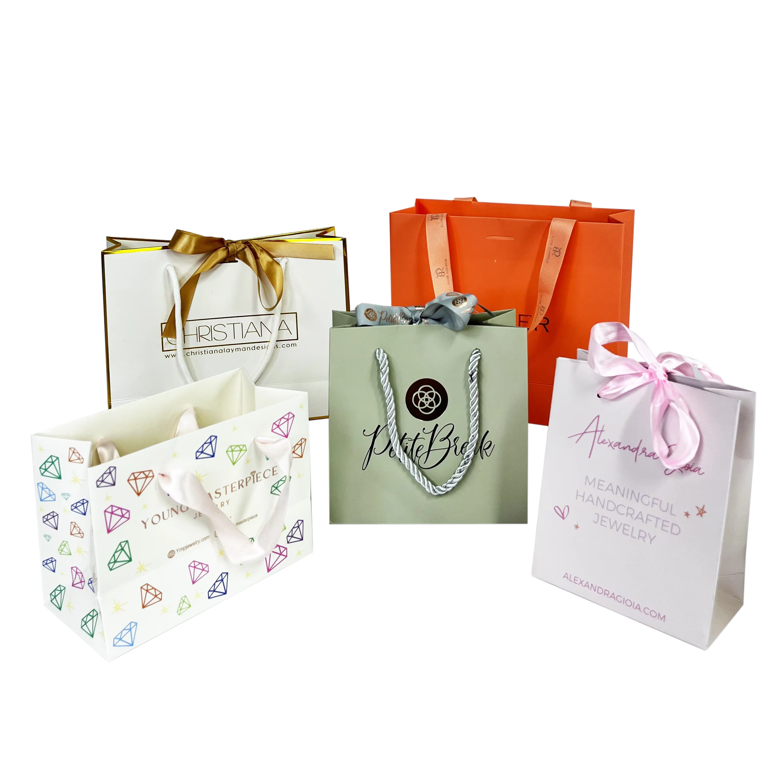 Custom LOW MOQ Private Brand Logo Luxury Paper Shopping Gift Bag Paper Bag for Clothing manufacture