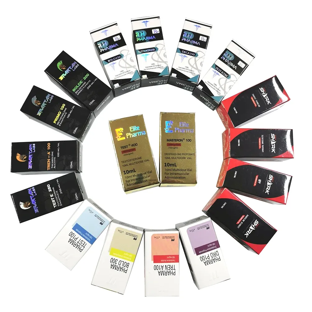 product customized muscle gh plastic tray 2ml vial h gh packaging boxes label-0