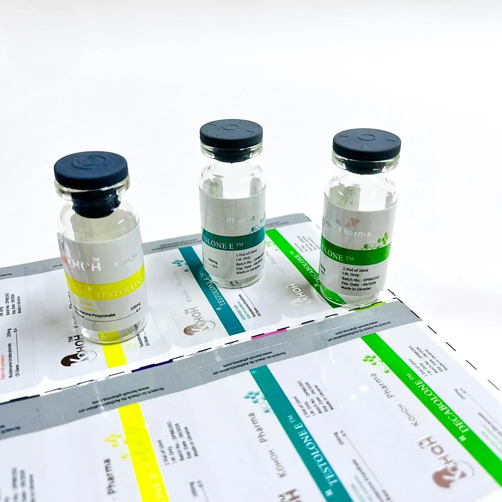 product customized muscle gh plastic tray 2ml vial h gh packaging boxes label-2