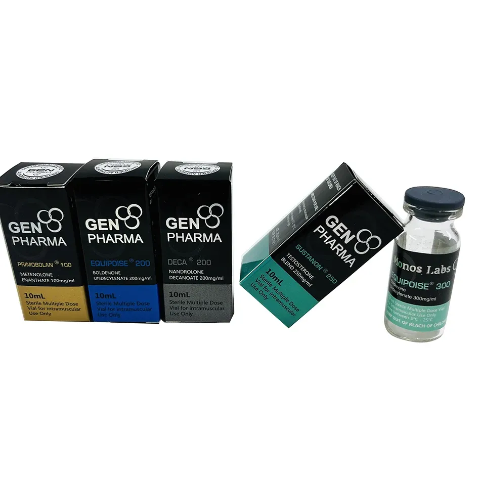 product holographic material custom printing hologram effect 10ml vial box and label for vials sust injection packaging boxes-2