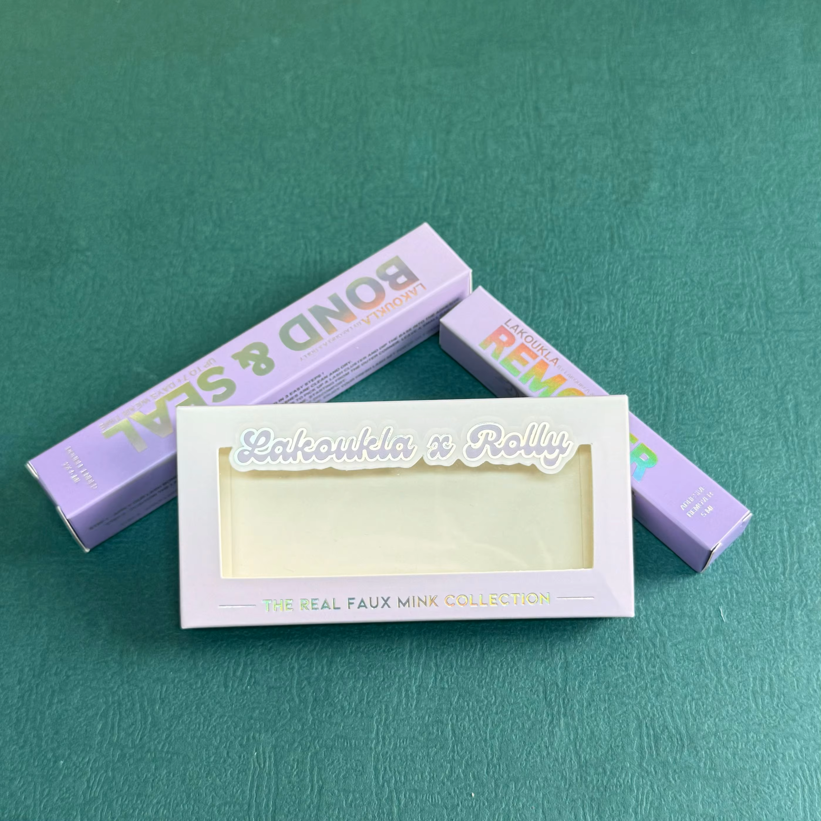 Wholesale Paper Lashes Boxes Custom Logo Diy Empty Eyelashes Packaging Box and Tray Lash Extensions Boxes supplier