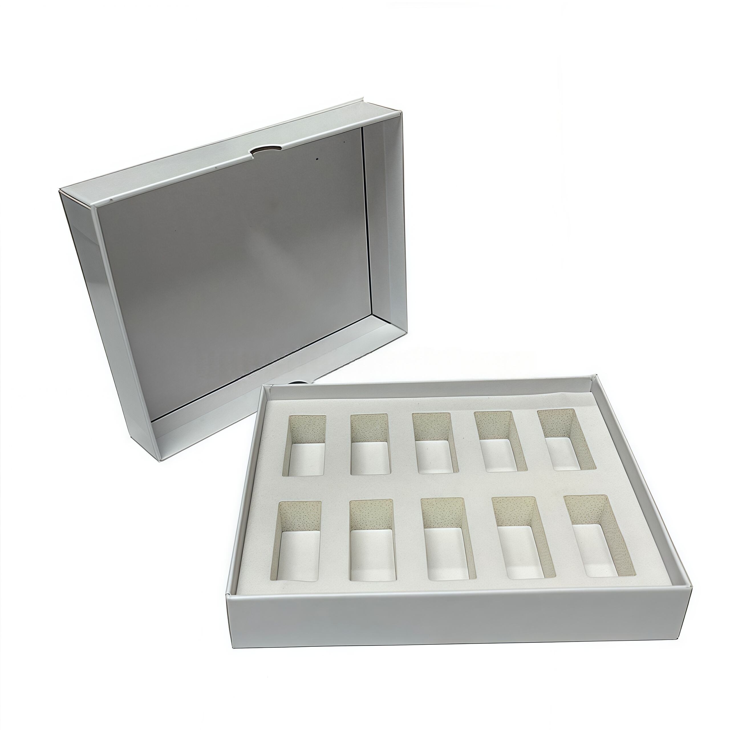 Premium Luxury Large Matte Rigid Paper Cardboard Black Foldable Empty Magnetic Closure Custom Logo Gift Box Packaging details