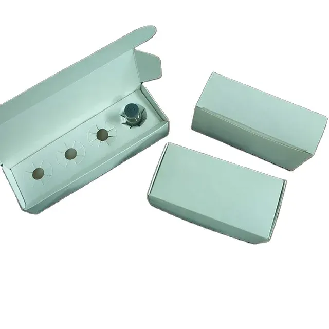 high quality kcu gh serum copper vial labels  rigid paper boxes  custom packaging for pharmaceutical  healthcare products-1