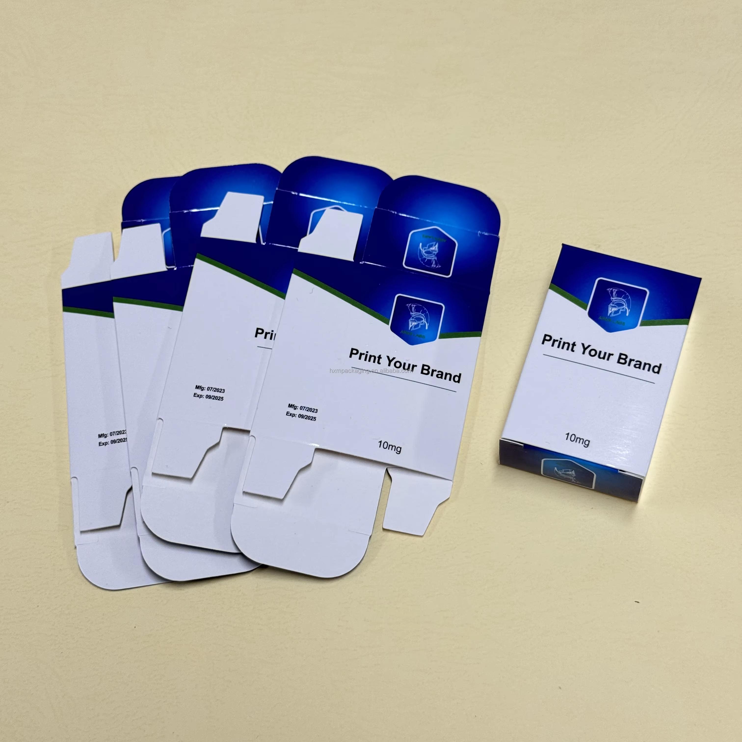 product custom brand name nordic 10ml vial box and labels 10ml clear sterile  vials-0