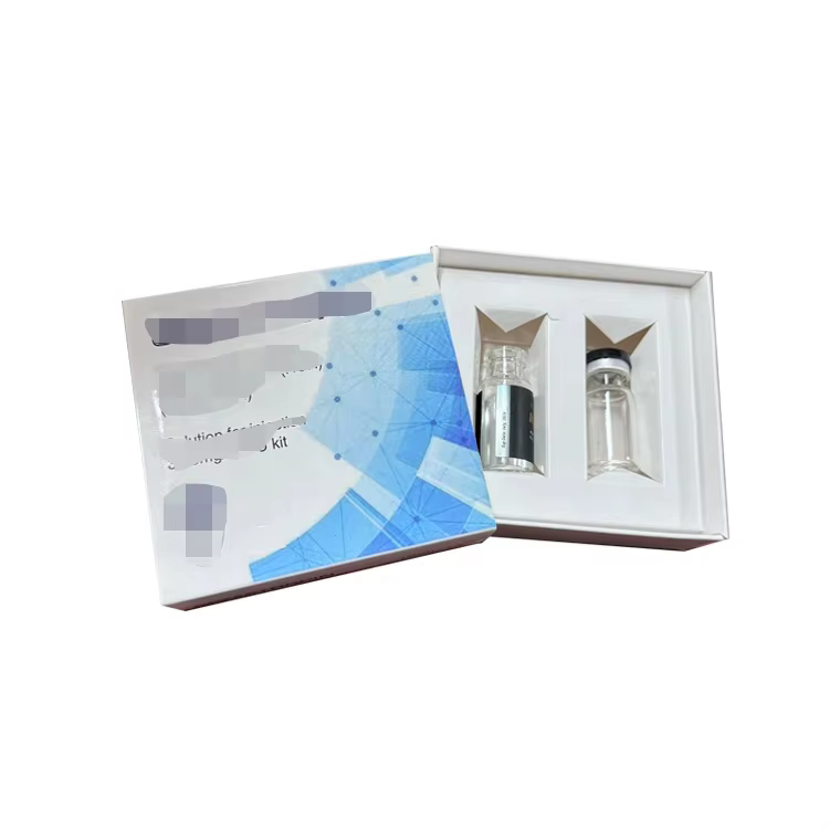 Sticker Printing Custom Holographic PET Adhesive Stickers Brand Product Label for 3ml 5ml 10ml Vial factory