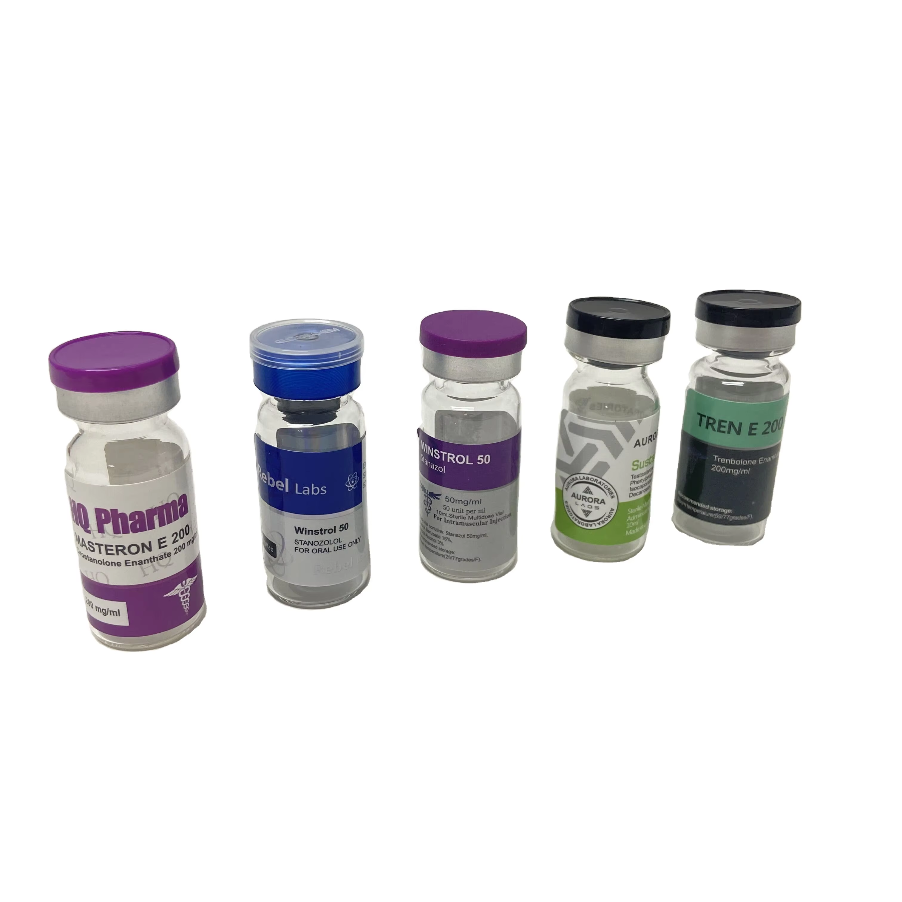 product vial label 10ml steriod vials box and labels for 2mg 5mg 10mg label and box-1