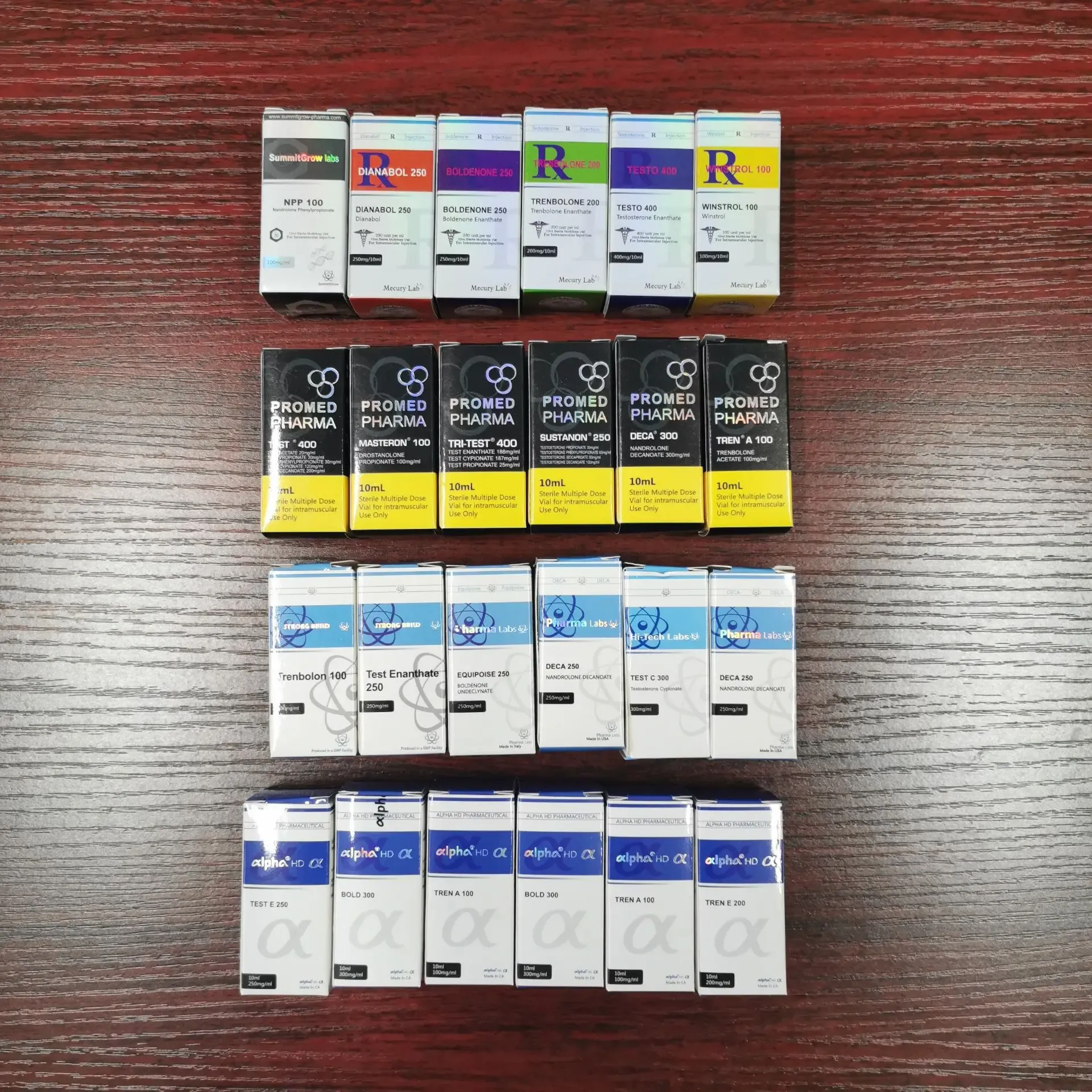  equi box hologram stamping 10ml vial box label-1