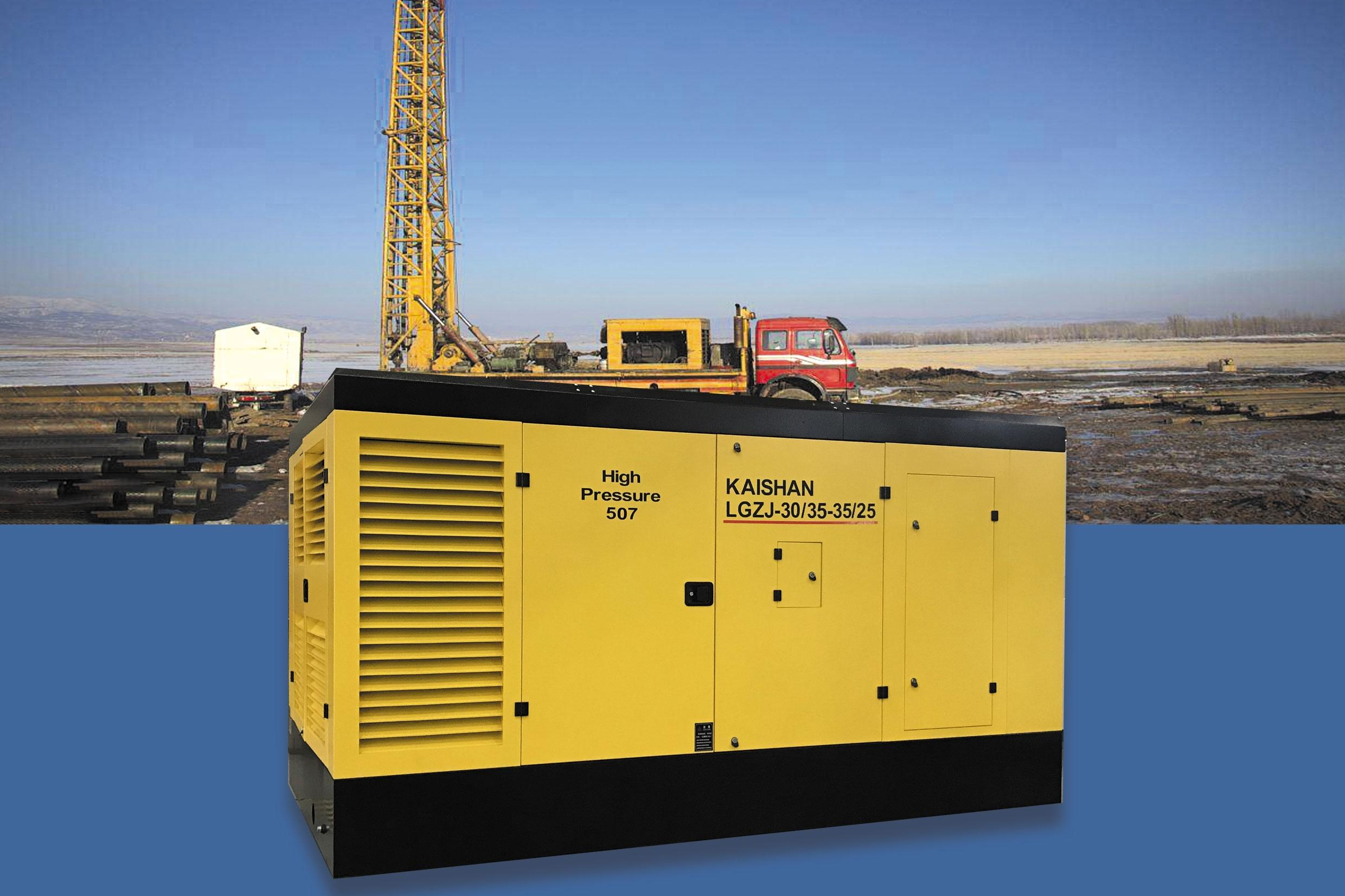 Diesel Screw Air Compressor for Deep Well
