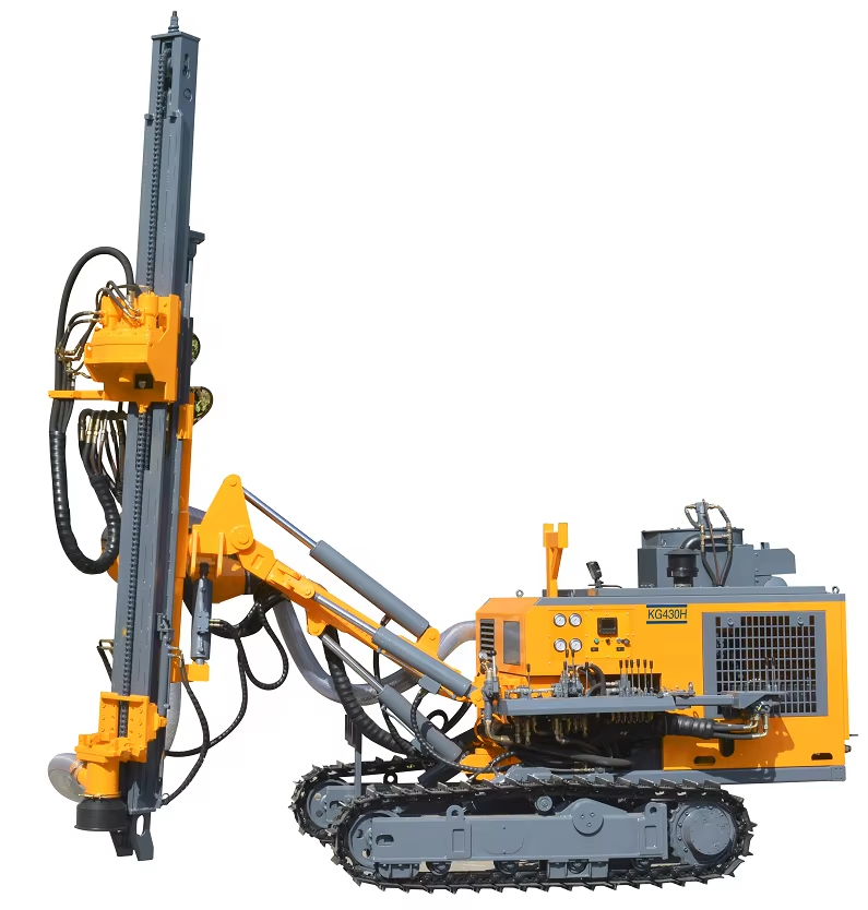 Why DTH Drill Rigs Are Ideal for Hard Rock Drilling