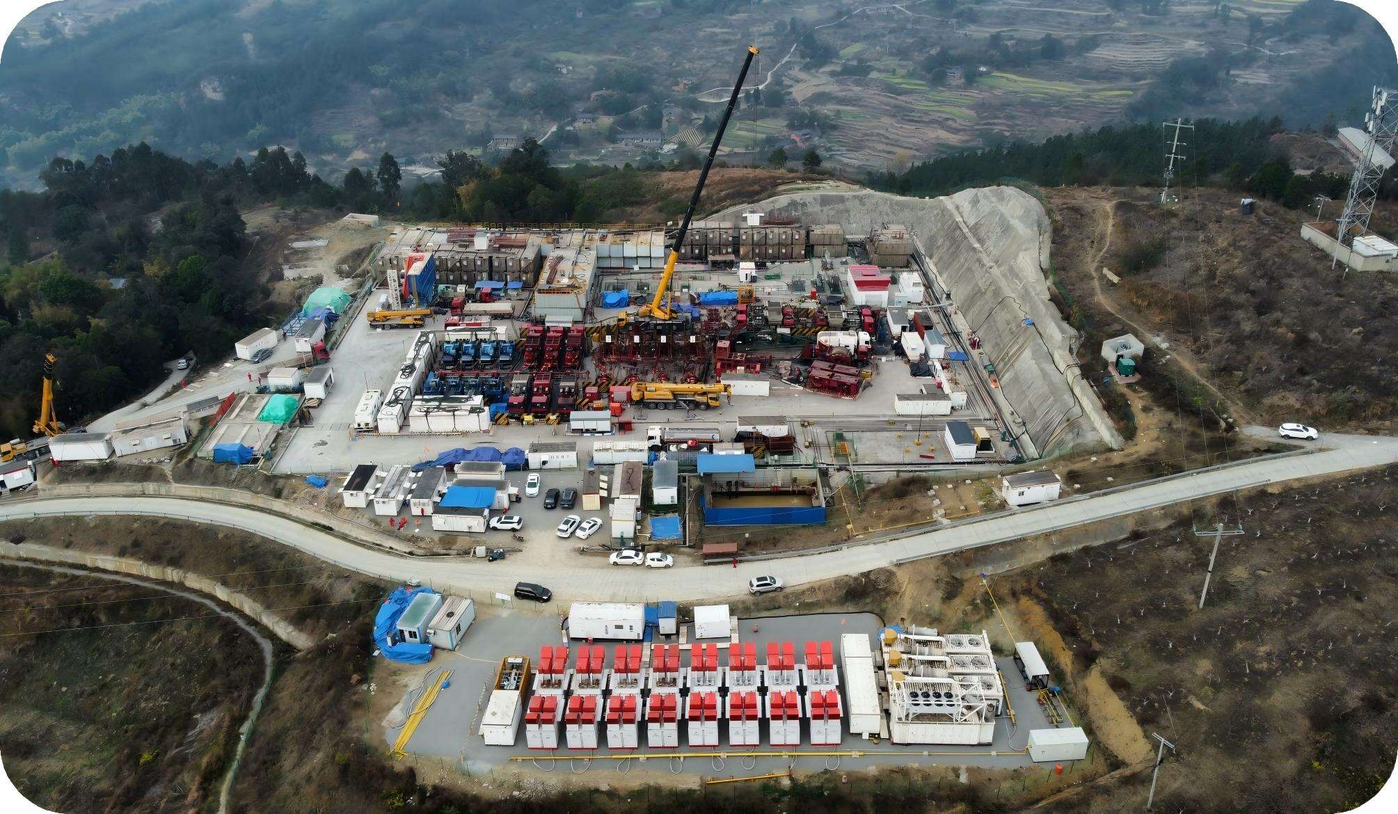 Chuanqing Drilling - Projet de fracturation du gaz de schiste
