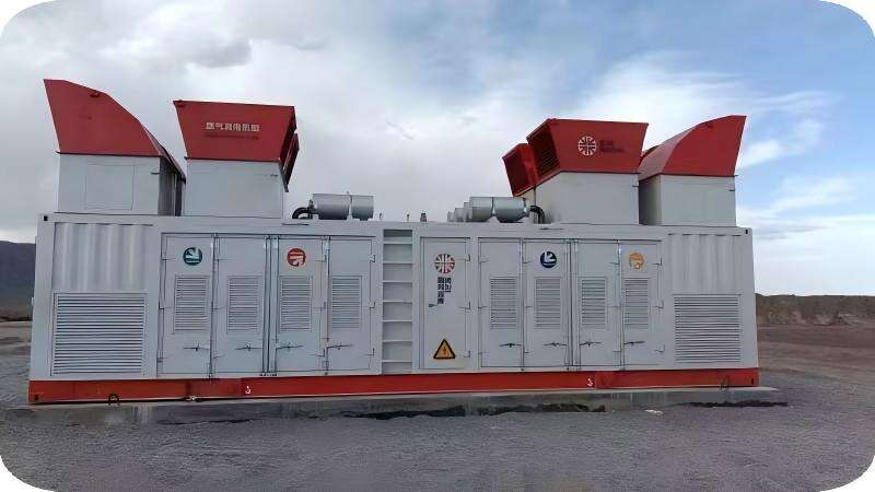 Xinjiang - Projet de récupération du gaz de tête de puits