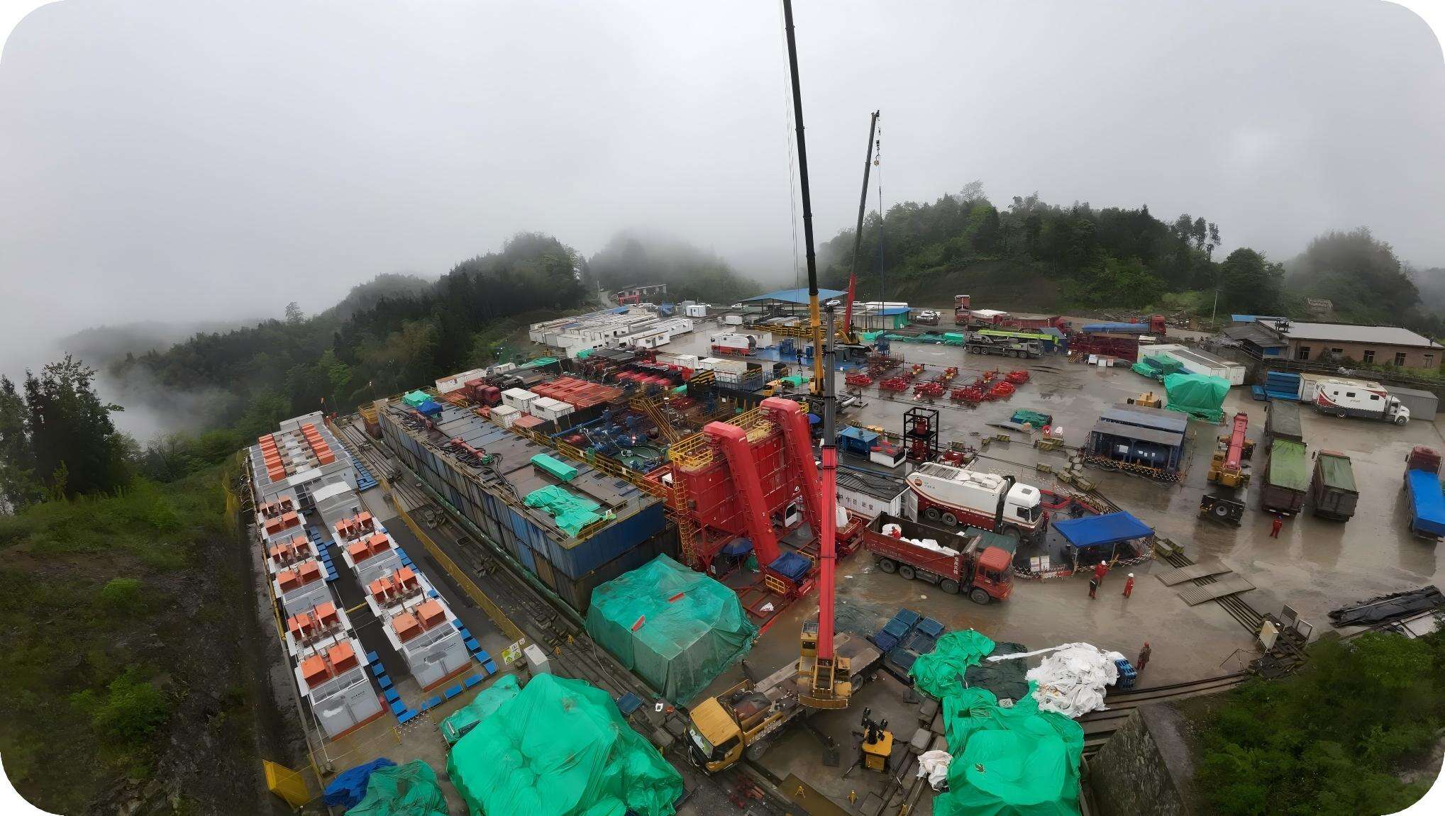 Champ gazier de Chongqing - Projet de fracturation des gaz de schiste