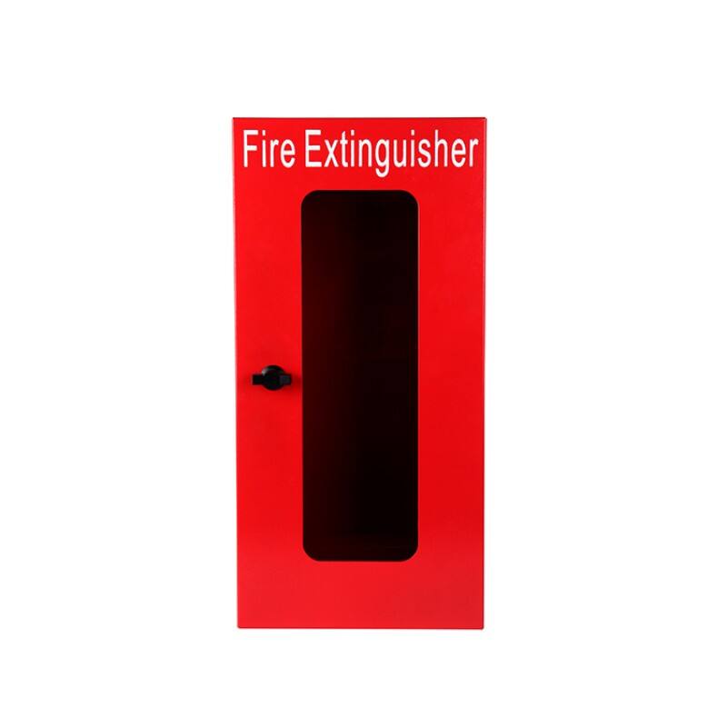 Sturdy and Durable Indoor Floor-standing Red DC01 Fire Hose Cabinet with Flexible Feature Fire Extinguisher Storage Solution