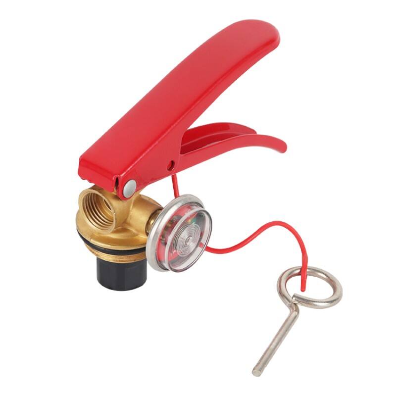 Factory Supplied OEM OBM M30*1.5 Brass Red Safety Valve Flexible Dry Powder/Water-Based Fire Extinguisher 3-12kg