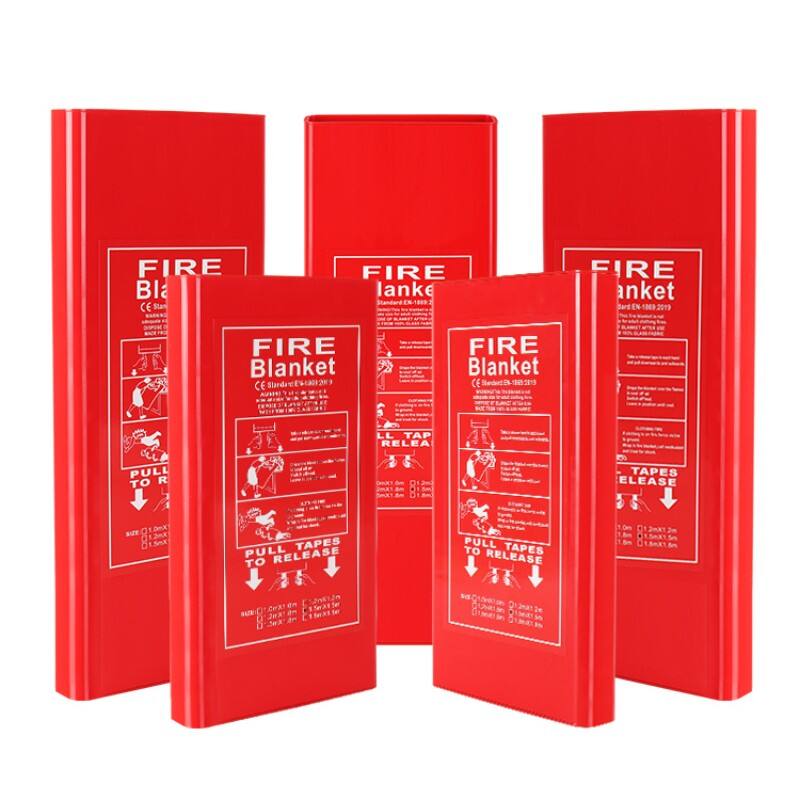 1.2*1.8M Fire-Killing Blanket Fiberglass Outdoor Welding Fire Equipment Designer Fire Blanket