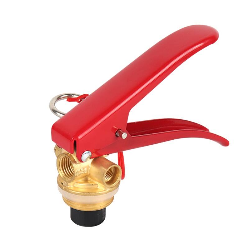Precision Control Brass Red Fire Safety Valve Quick Release Accessory for Firefighting-Flexible Durable Design