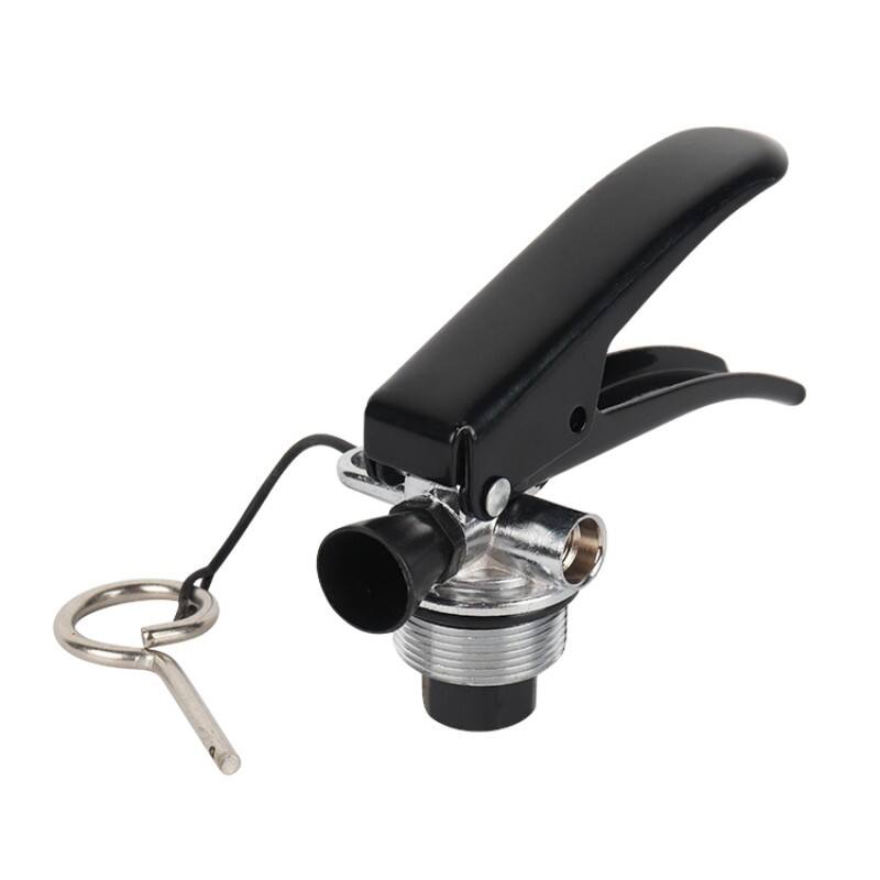 Special Offer Yichang Brand Quick-Disconnect 2kg Fire Extinguisher Valve Black Brass 15cm Flexible Feature Model Black Valve-16