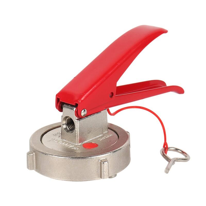 Yichang Industrial-Grade Quick-Release Fire Extinguisher Valve Factory Price Brass Red 15cm with Flexible Durable Easy Operation