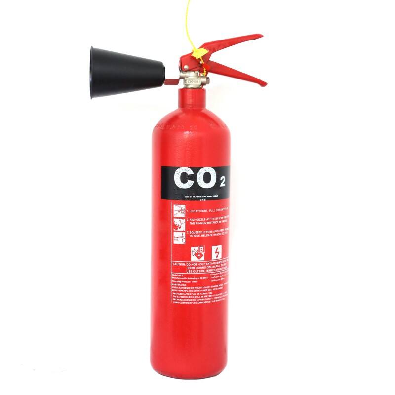 Portable 2kg CO2 Fire Extinguisher CK45 Low Price with No Residue Targeted for Mobile Use