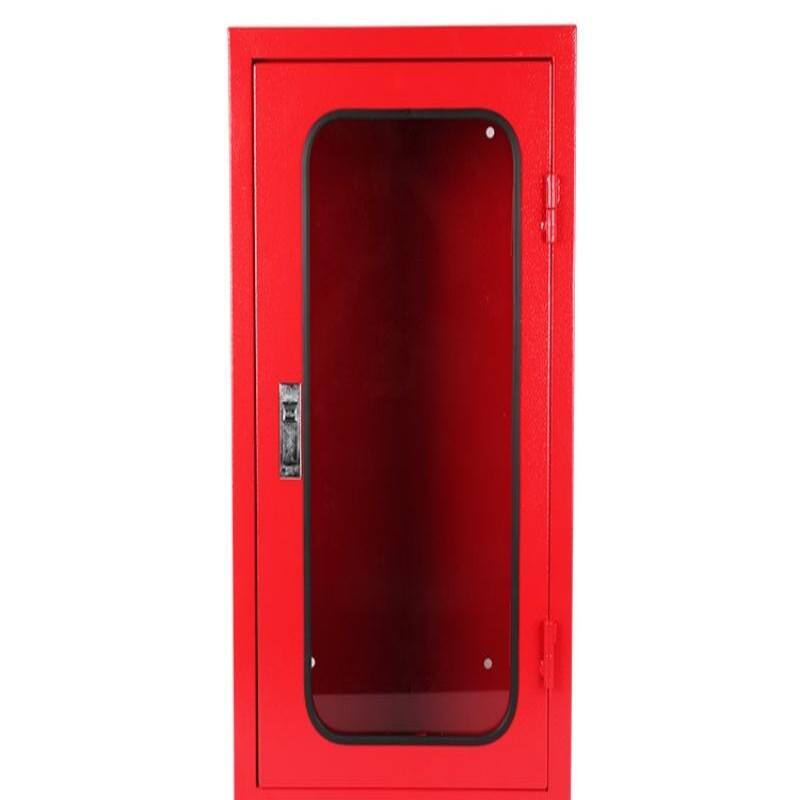 Hot Sale YICHANG Brand Red Fire-Rated Glass Door Fire Extinguisher Cabinet 60x45x18cm Flexible Emergency Response Features