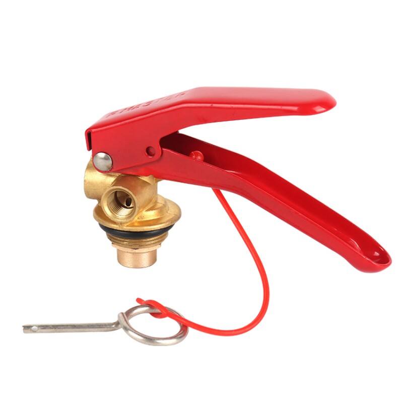 High-Pressure Safety Extinguisher Valve Corrosion-Resistant Brass with Flexibility Feature