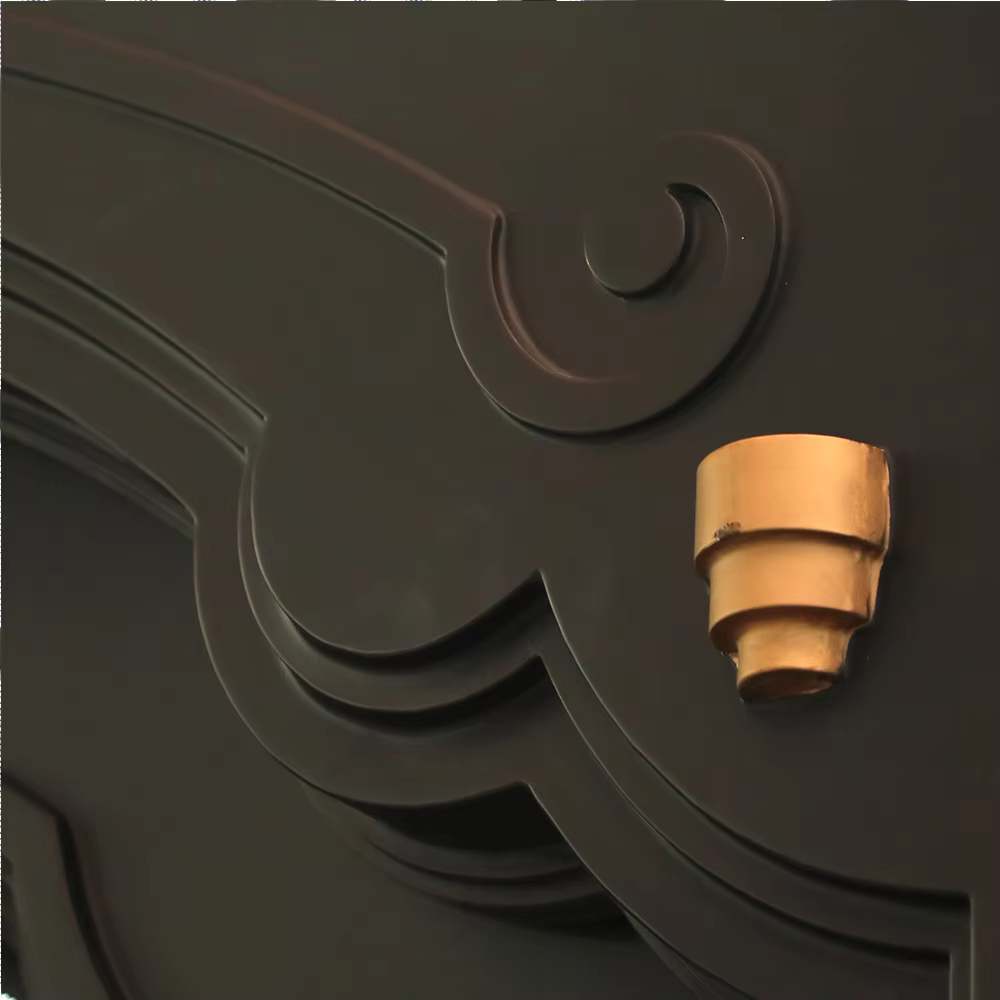 Fancy Double and Single Door Iron Main Gate Designs Picture for Houses manufacture