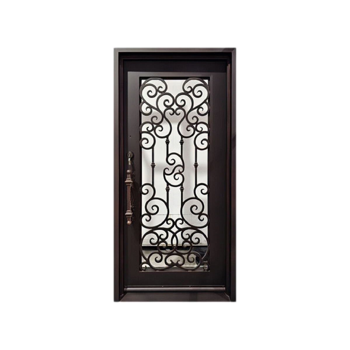 Ferestre înalte din fier rezistente la vreme | Specifice pentru vile | Design personalizat și unic