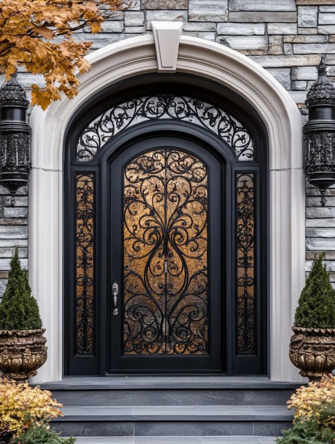 कस्टम आयरन दरवाजों में किन विवरणों पर ध्यान देना चाहिए?