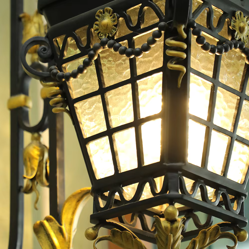 Chinese Style Iron Wall Lamp Handcrafted with Traditional Designs Perfect for Home Décor and Cultural Spaces manufacture