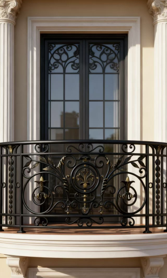 Why Choose Wrought Iron for a Durable and Elegant Staircase Handrail?