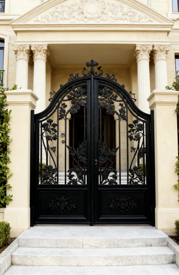 How Does Hand-Forged Iron Enhance the Value of an Entrance Door?
