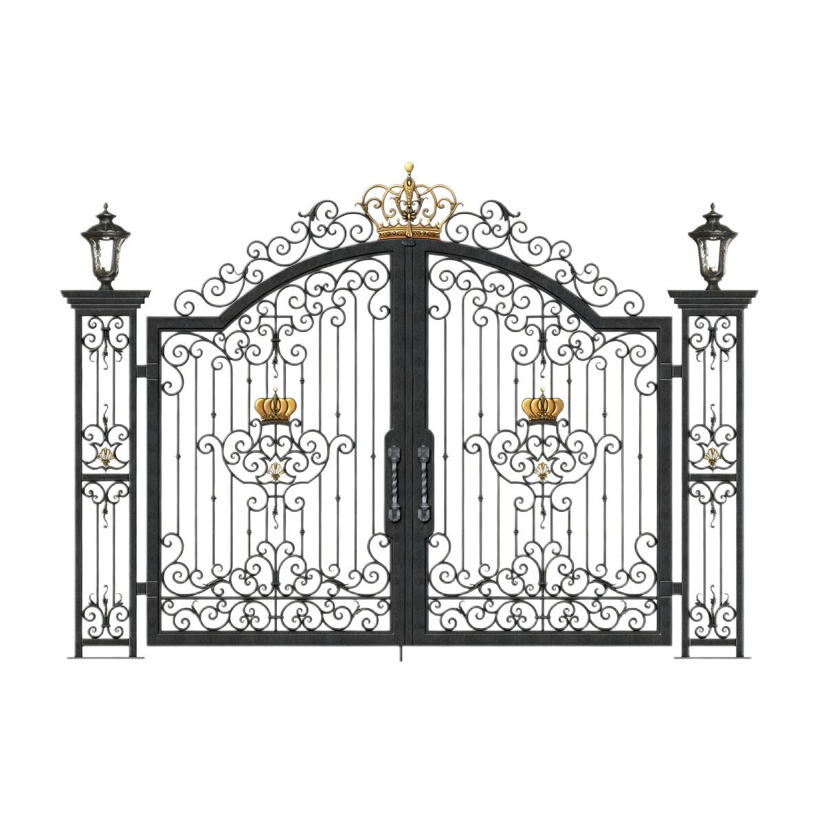 Premium Rust-Resistant Iron Gates | Elegant Designs for Manor Homes