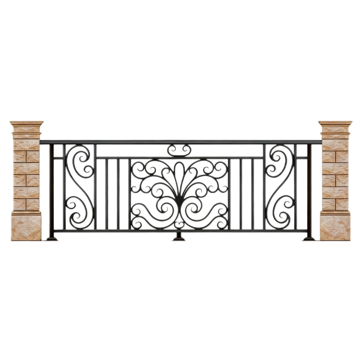 Luksuriøse marint jerngjerdere | Tilpasset designleverandør for elegante amerikanske gårdshager