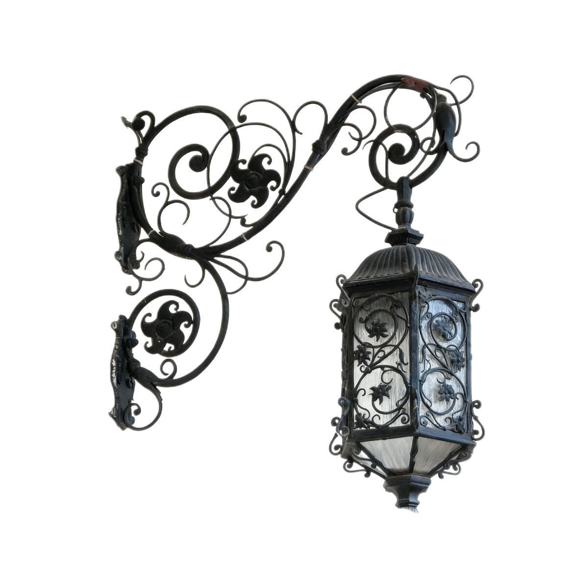 نورپردازی آهن دست‌ساز وینتیج با طراحی شیک برای قصرها