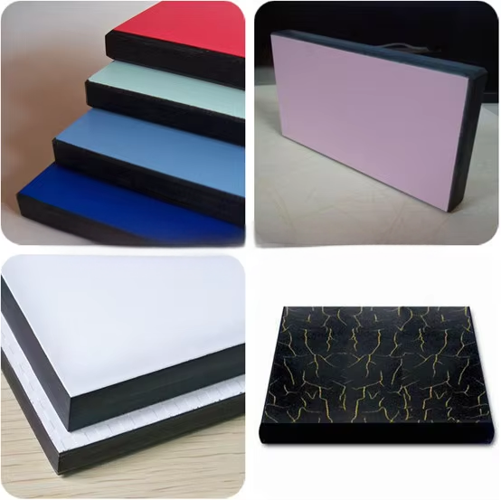 Factory Direct Anti Scratch REACH Certificated Durable Trespa Design Black Core HPL Compact Laminate for Wall Panel manufacture