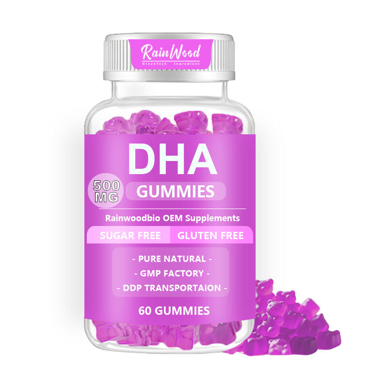 OEM ODM DHA  Gummies 500mg Natural DHA  Gummies