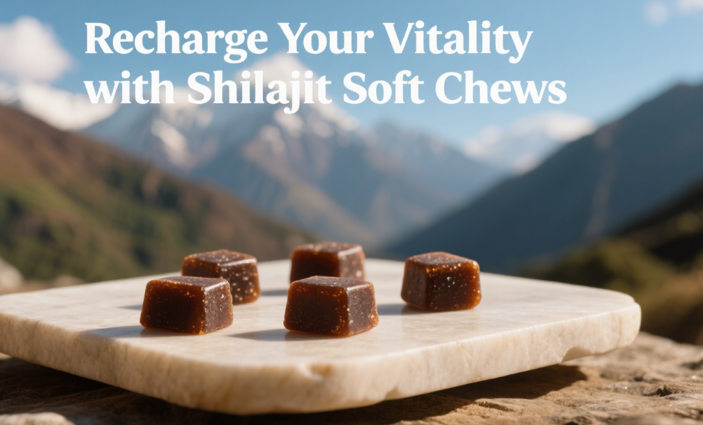 Recharge Your Vitality with Shilajit Soft Chews