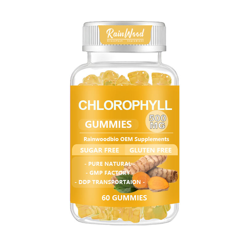 OEM ODM Curcumin Gummies 500mg  Pure Curcumin Gummies