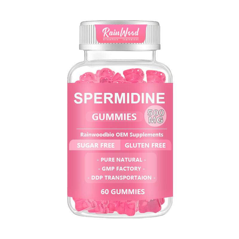 OEM ODM Spermidine Gummies 500mg Pure Spermidine Gummies