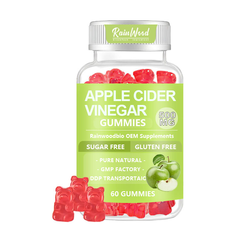 OEM ODM Apple Cider Vinegar Gummies 500mg Apple Cider Vinegar Gummies