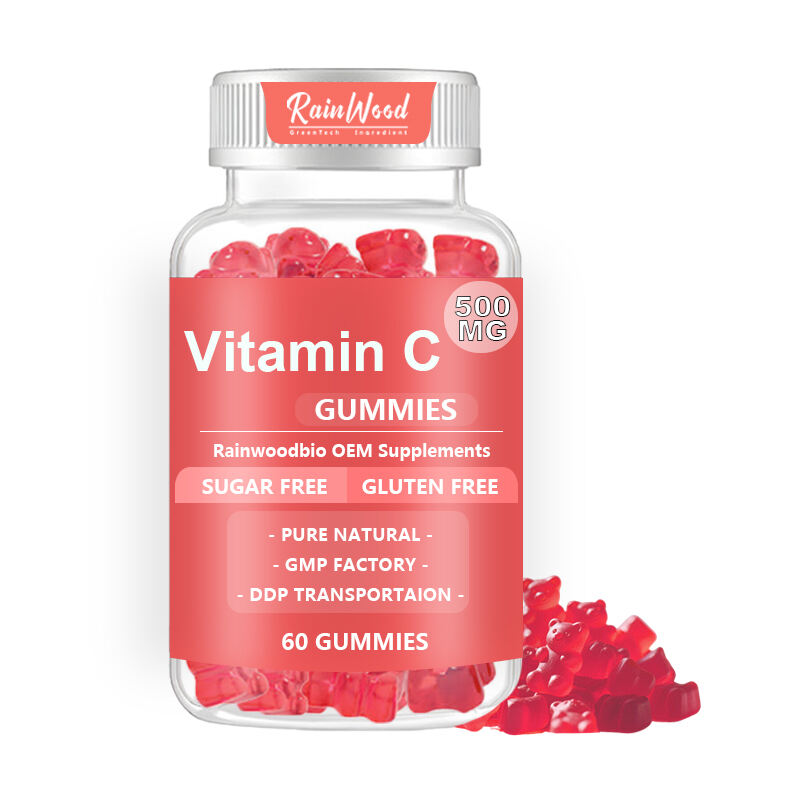 OEM ODM Vitamin C Gummies 500mg Natural Vitamin C Gummies