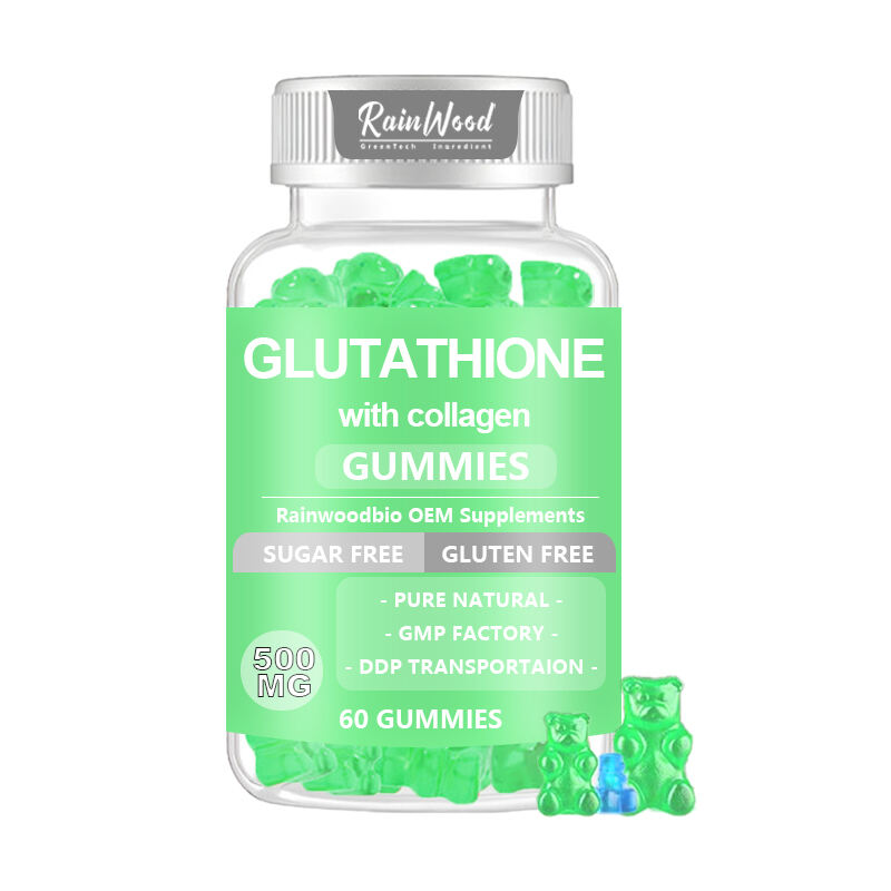 OEM ODM Glutathione Gummies 500mg Natural Glutathione Gummies