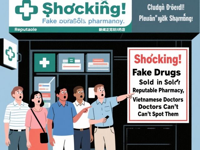 Horrifying Truth: Fake Drugs Found in Licensed Pharmacies - Vietnamese Doctors Can't Tell the Difference