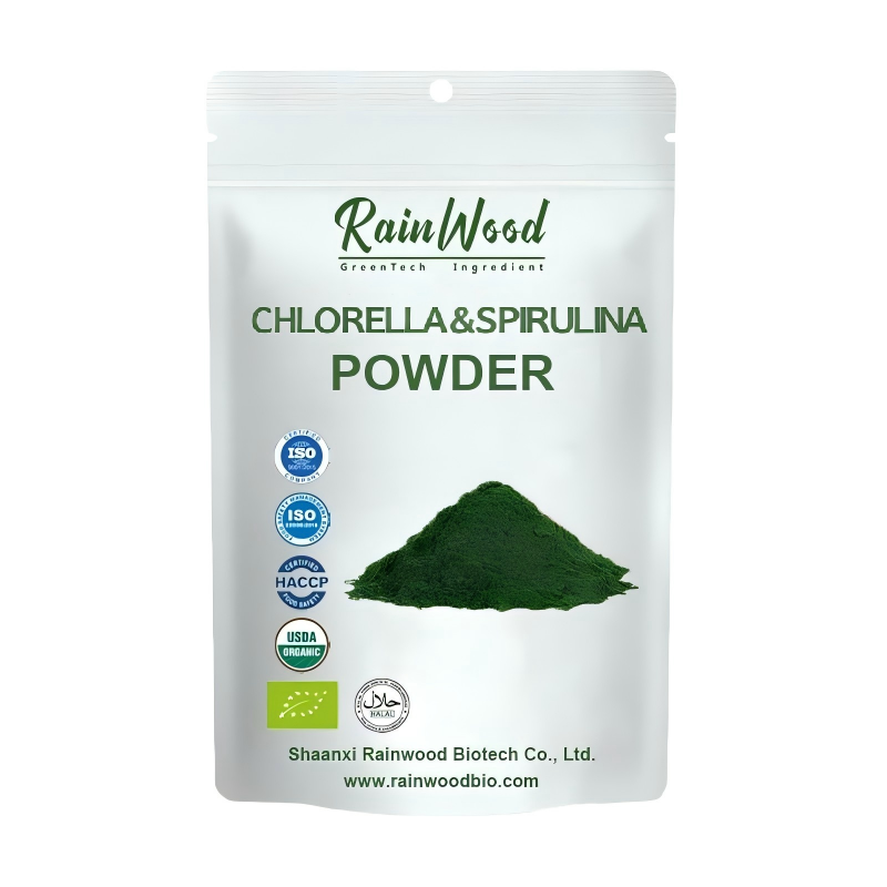 Chlorella Spirulina Blandningspulver