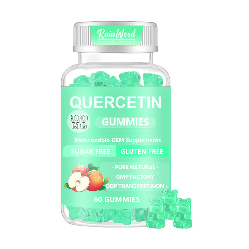 OEM ODM Quercetin Gummies 500mg Pure Quercetin Gummies