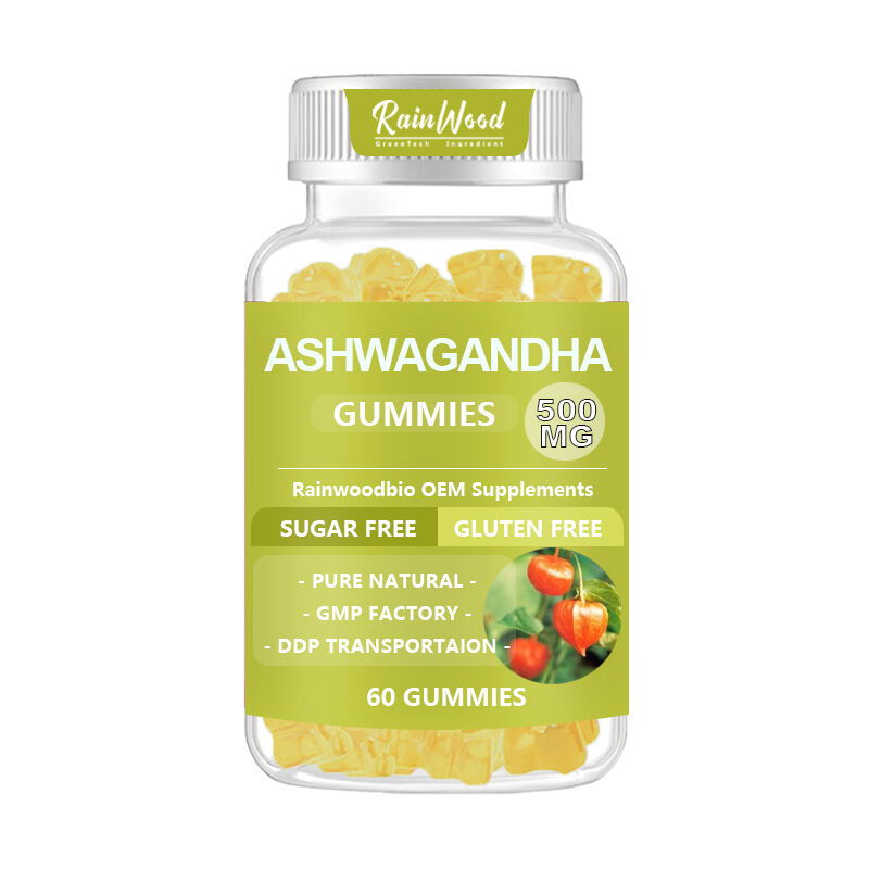 OEM ODM Ashwagandha Gummies 500mg Ashwagandha Gummies