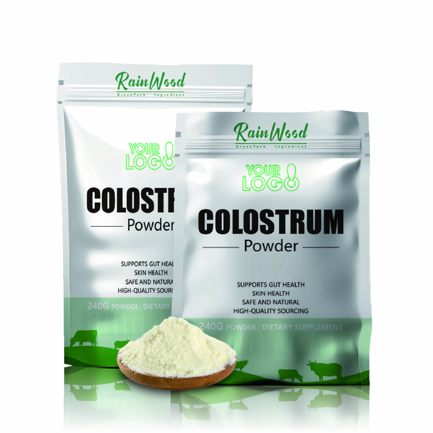 OEM ODM Estratto di Colostro Pura Polvere di Colostro