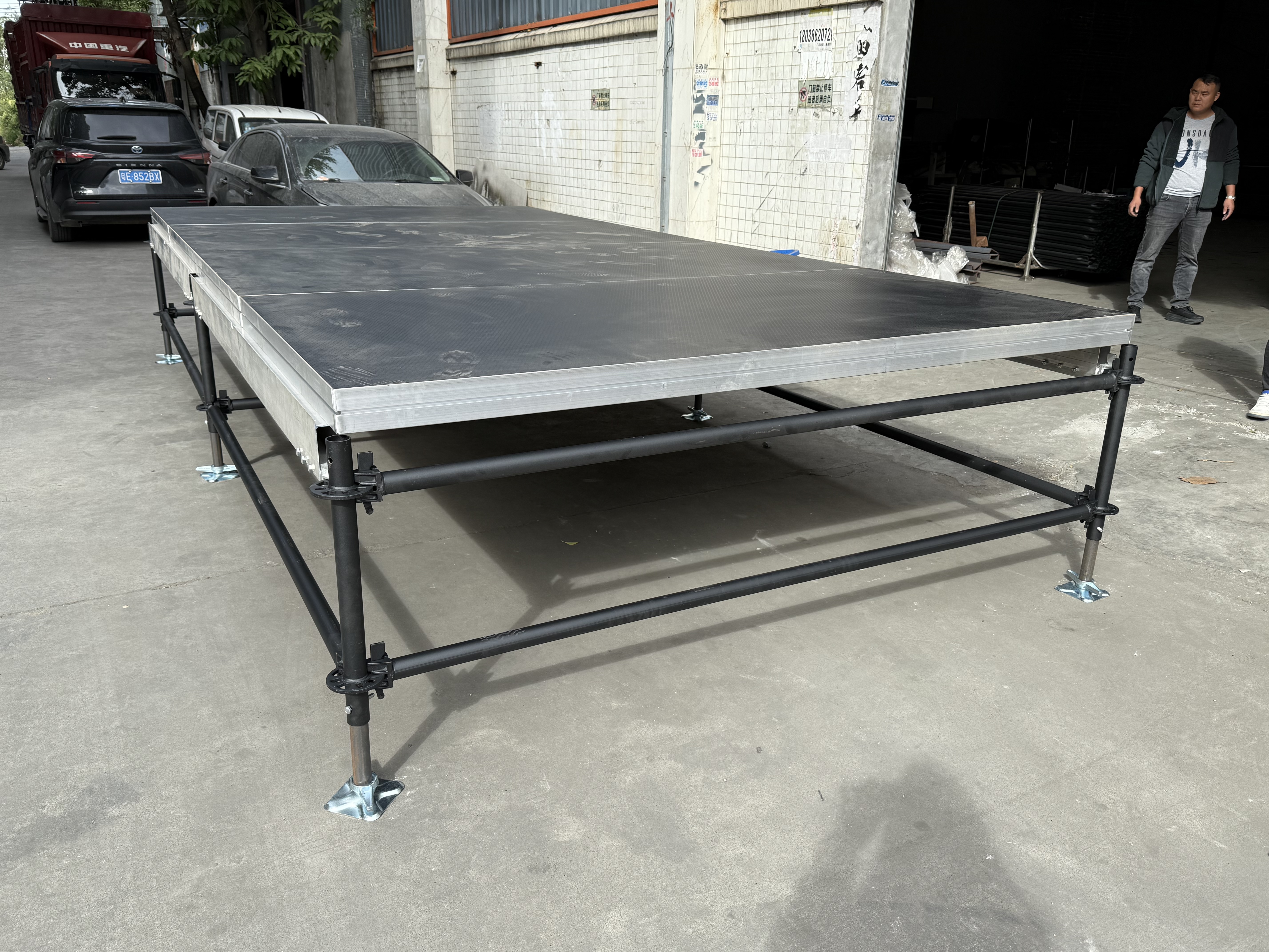 New Aluminum Layer stage arrived