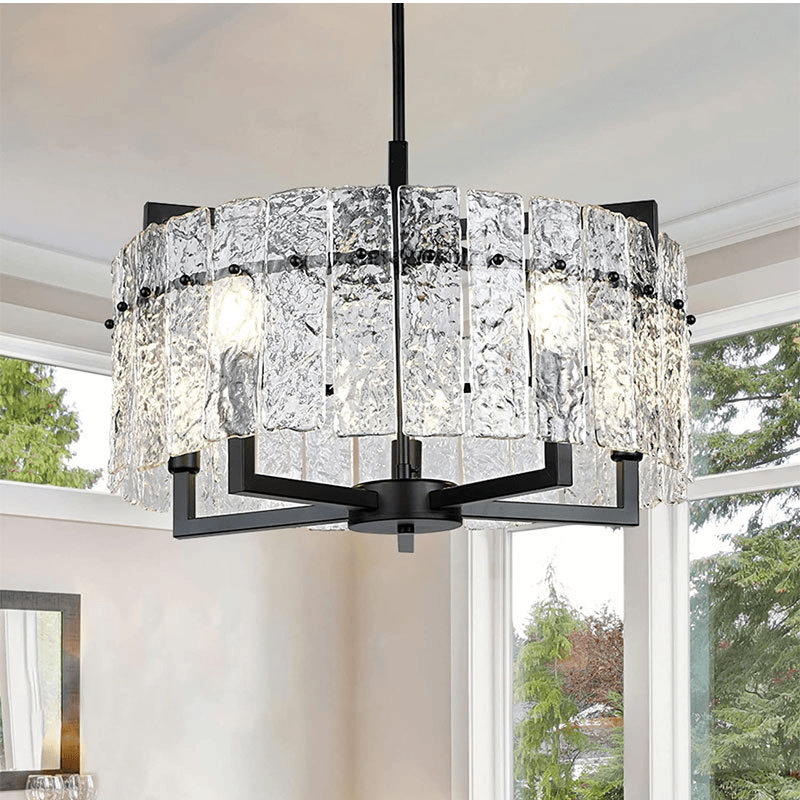 Modern glass crystal lamp