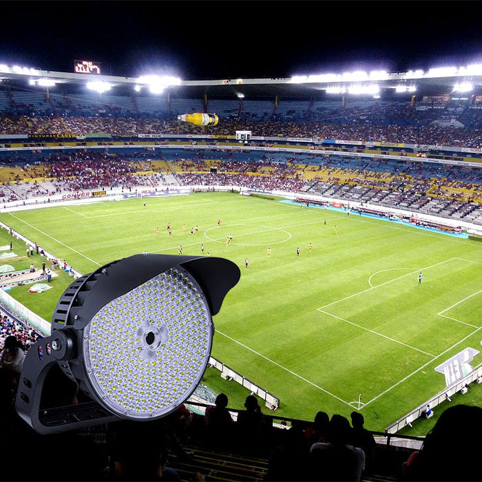 Lampu Stadium LED Berkecekapan Tinggi - 160lm/w, Kedap Air IP66, Klip Boleh Laras